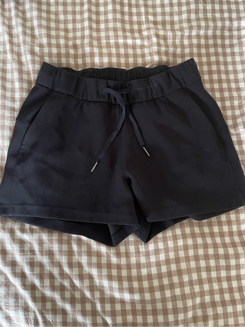 lululemon athletica black Drawstring Athletic Shorts
